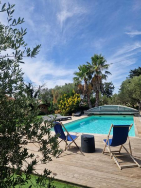 Maison piscine privée Camargue